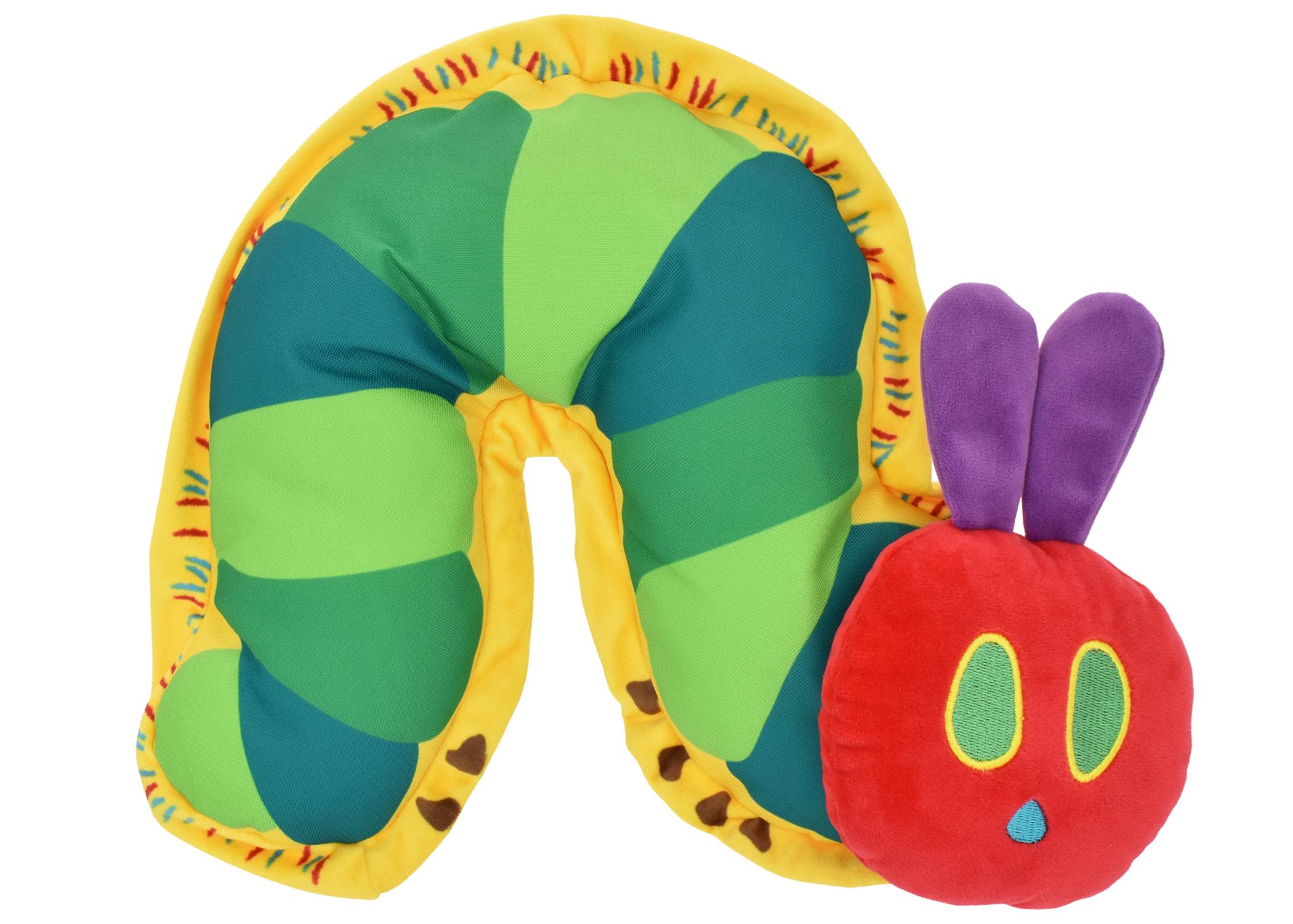 Multipet Eric Carle Very Hungry Caterpillar Flattie Dog & Cat Toy