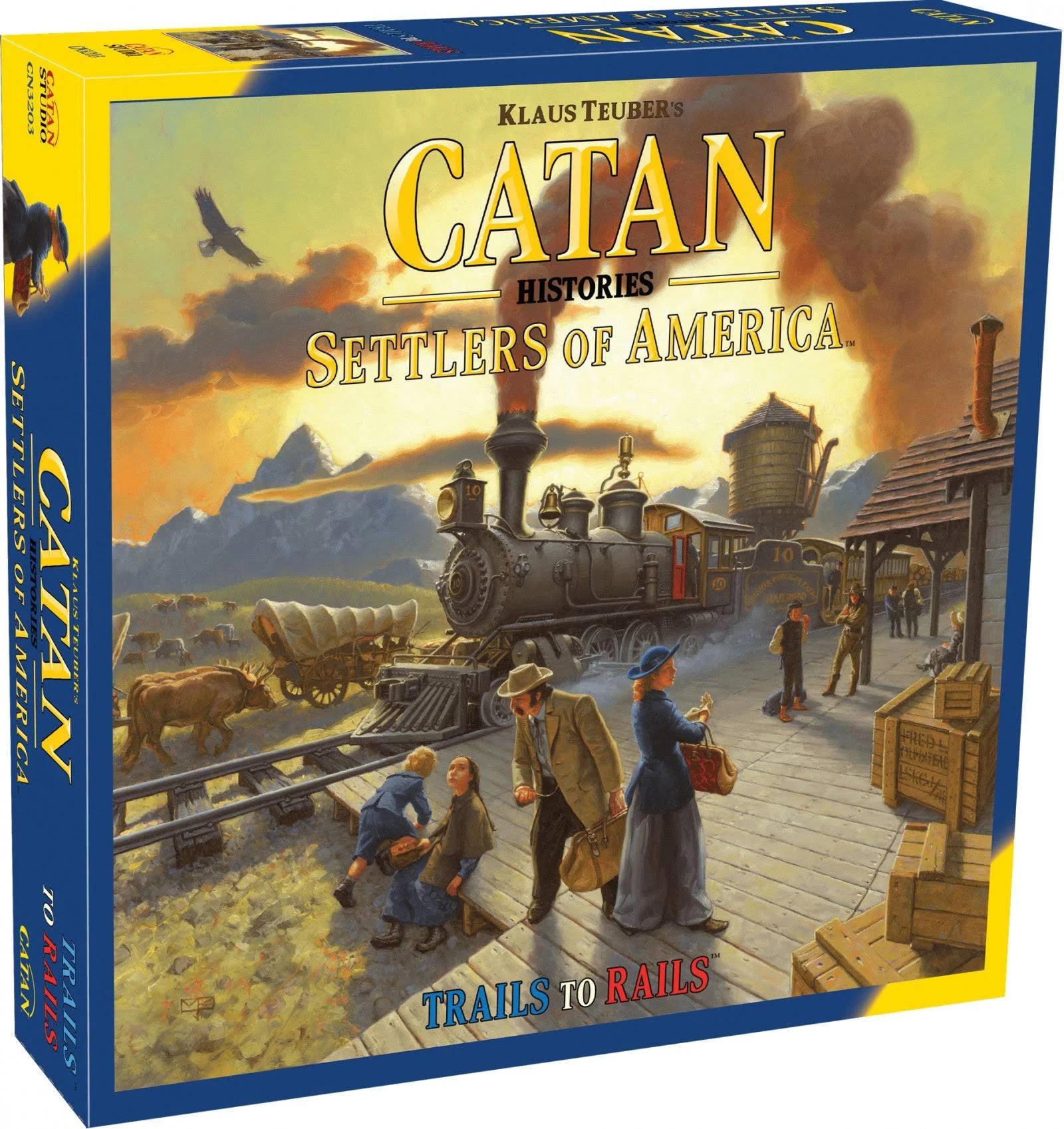 Catan Histories Settlers of America Board Game