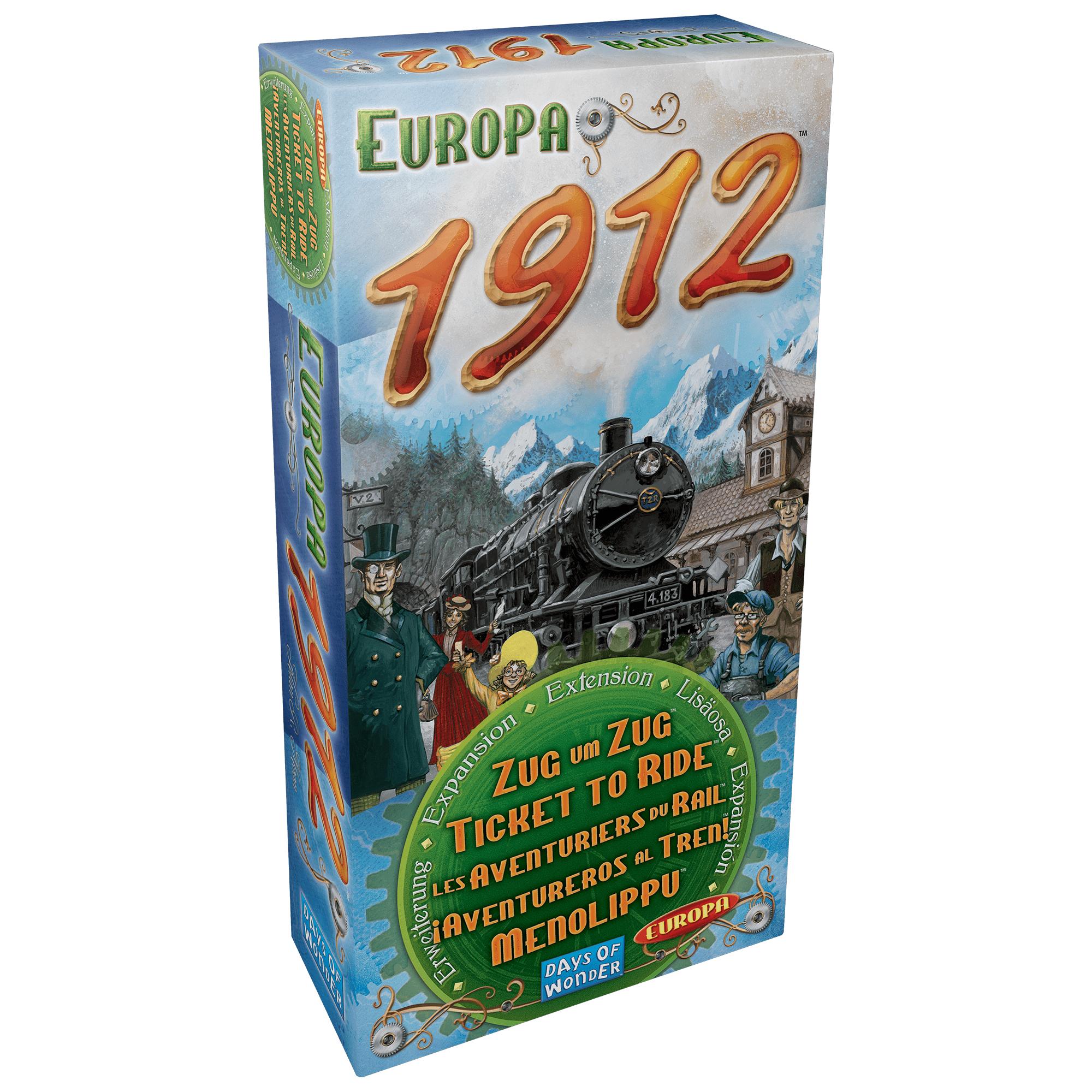 Days of Wonder Ticket to Ride Europa 1912 Board Game Expansion