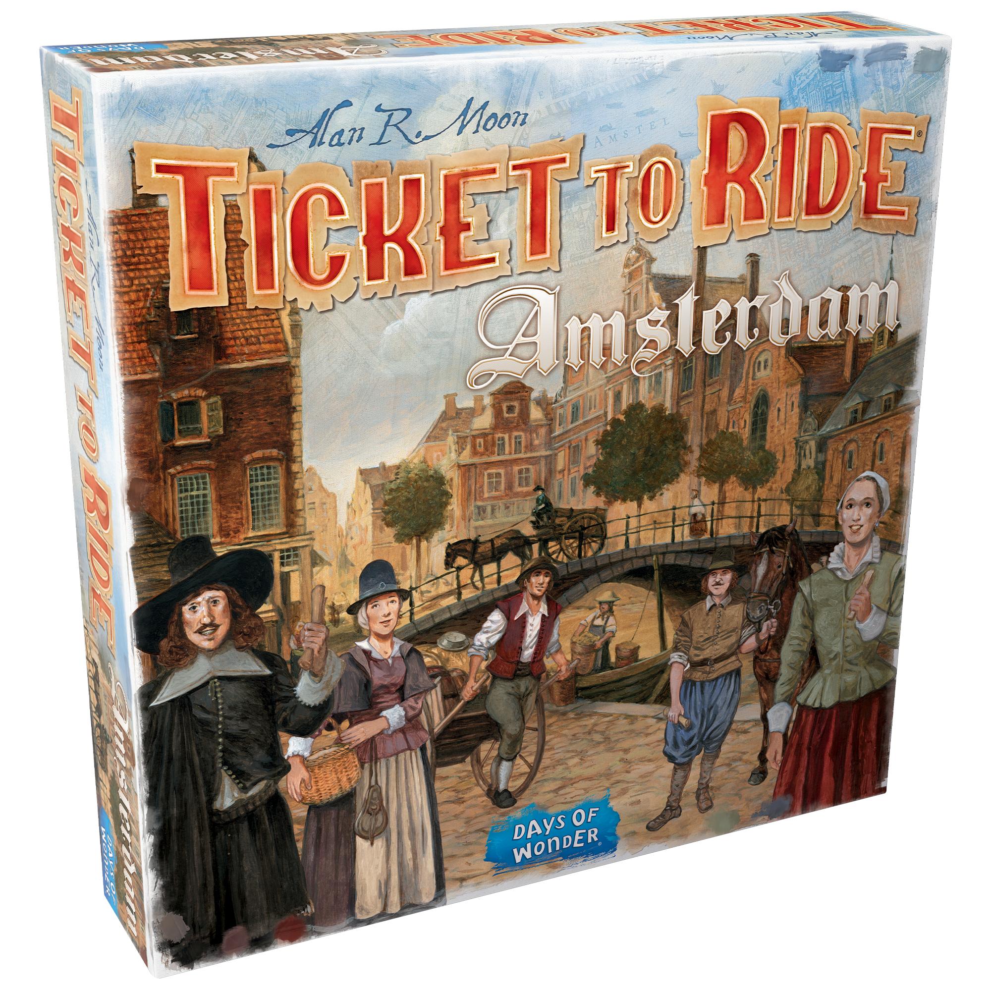 Days of Wonder Ticket to Ride Express Amsterdam Board Game