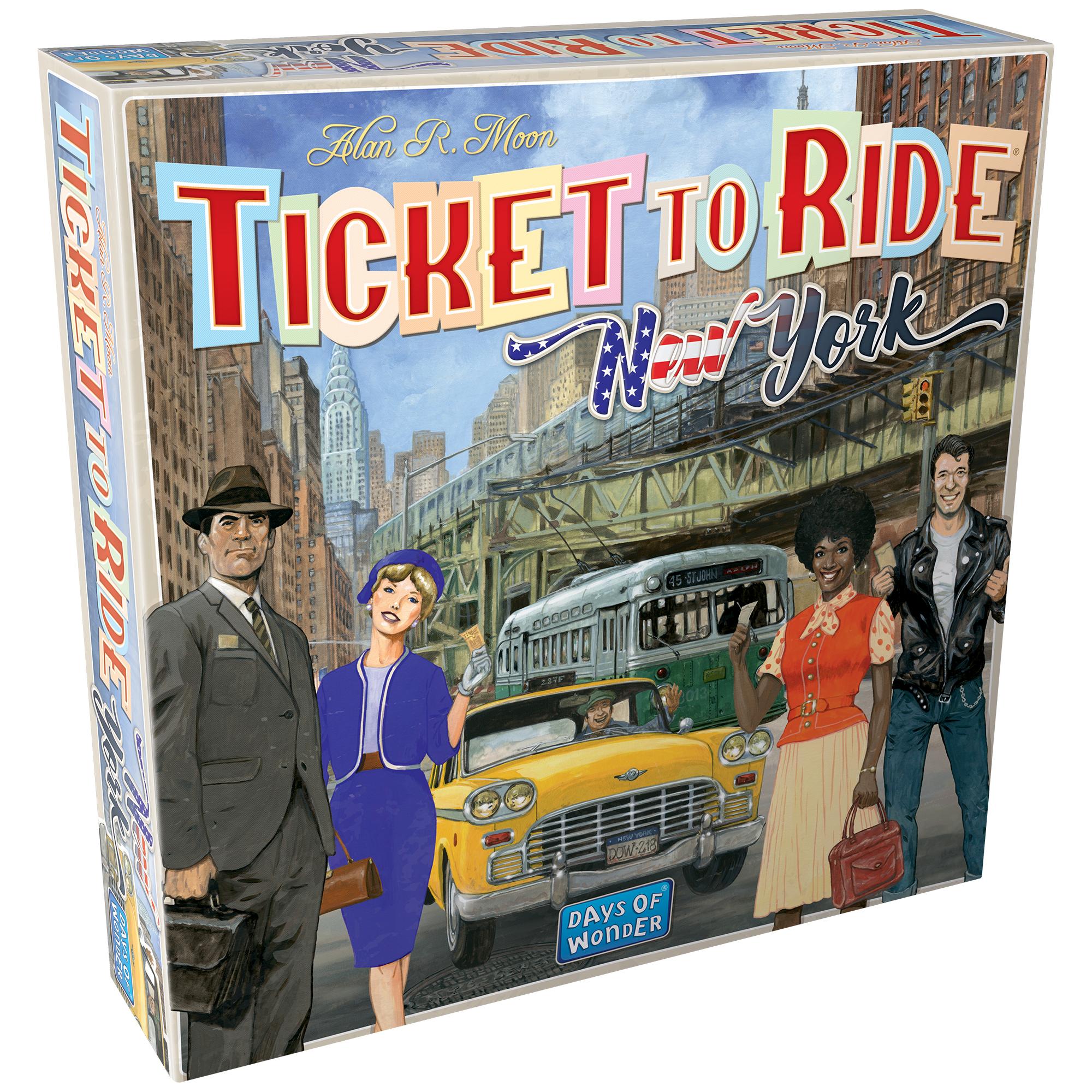 Days of Wonder Ticket to Ride Express New York Board Game