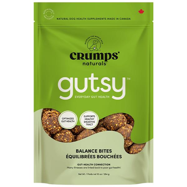 Crumps' Naturals Gutsy Balance Bites for Dogs, 10-oz|284-gram