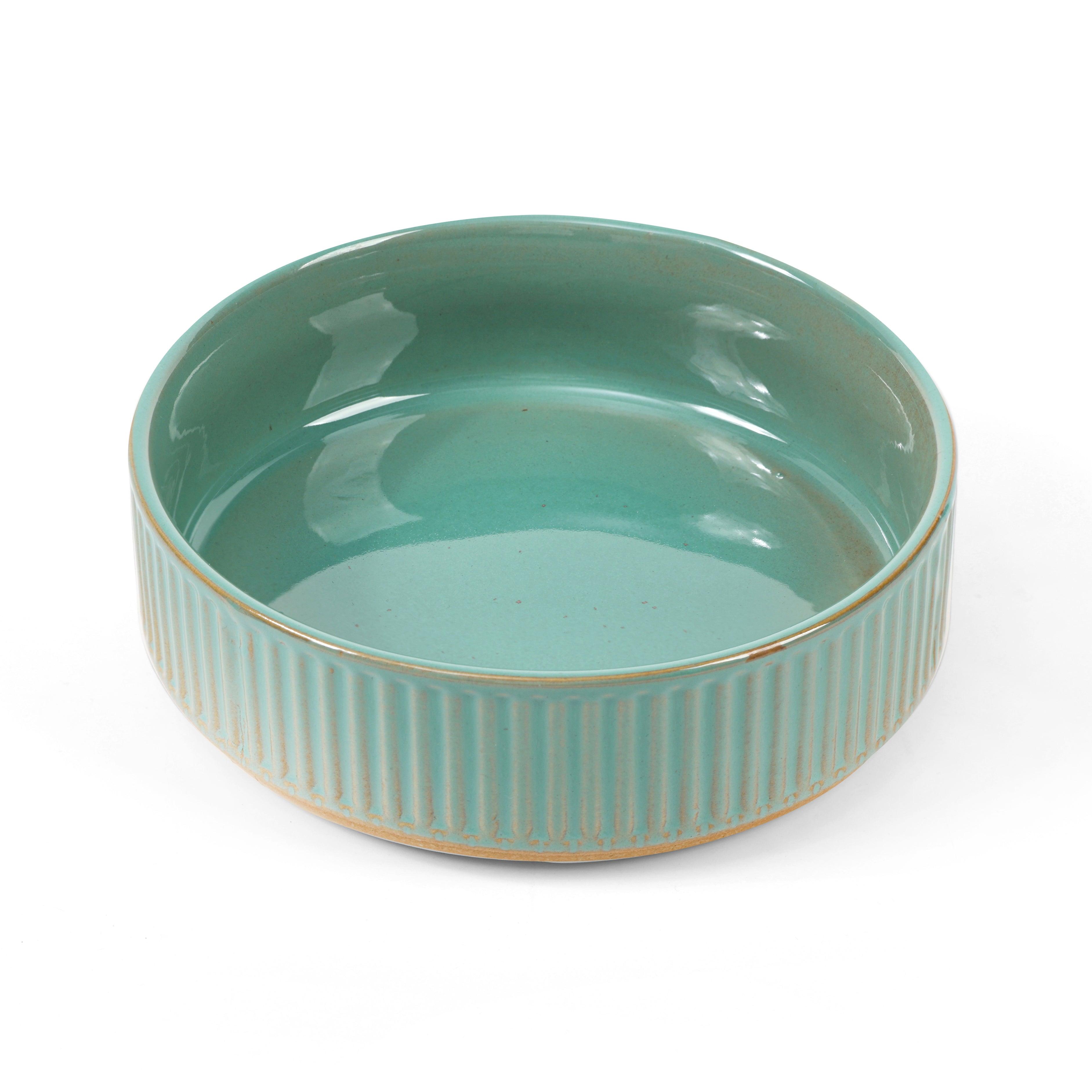 Park Life Designs Skandi Pet Bowl, Green, Large
