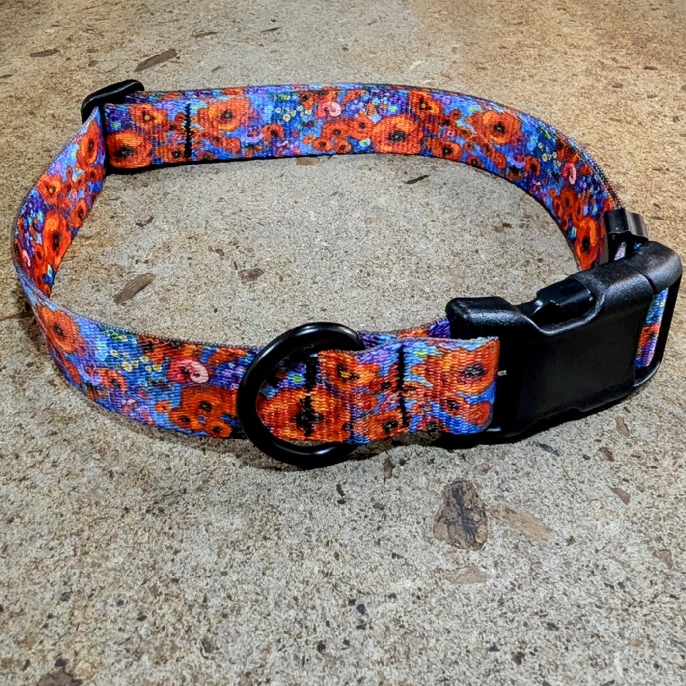 MTN Straps Dog Collar, Fantasia, Small (9-14-in)