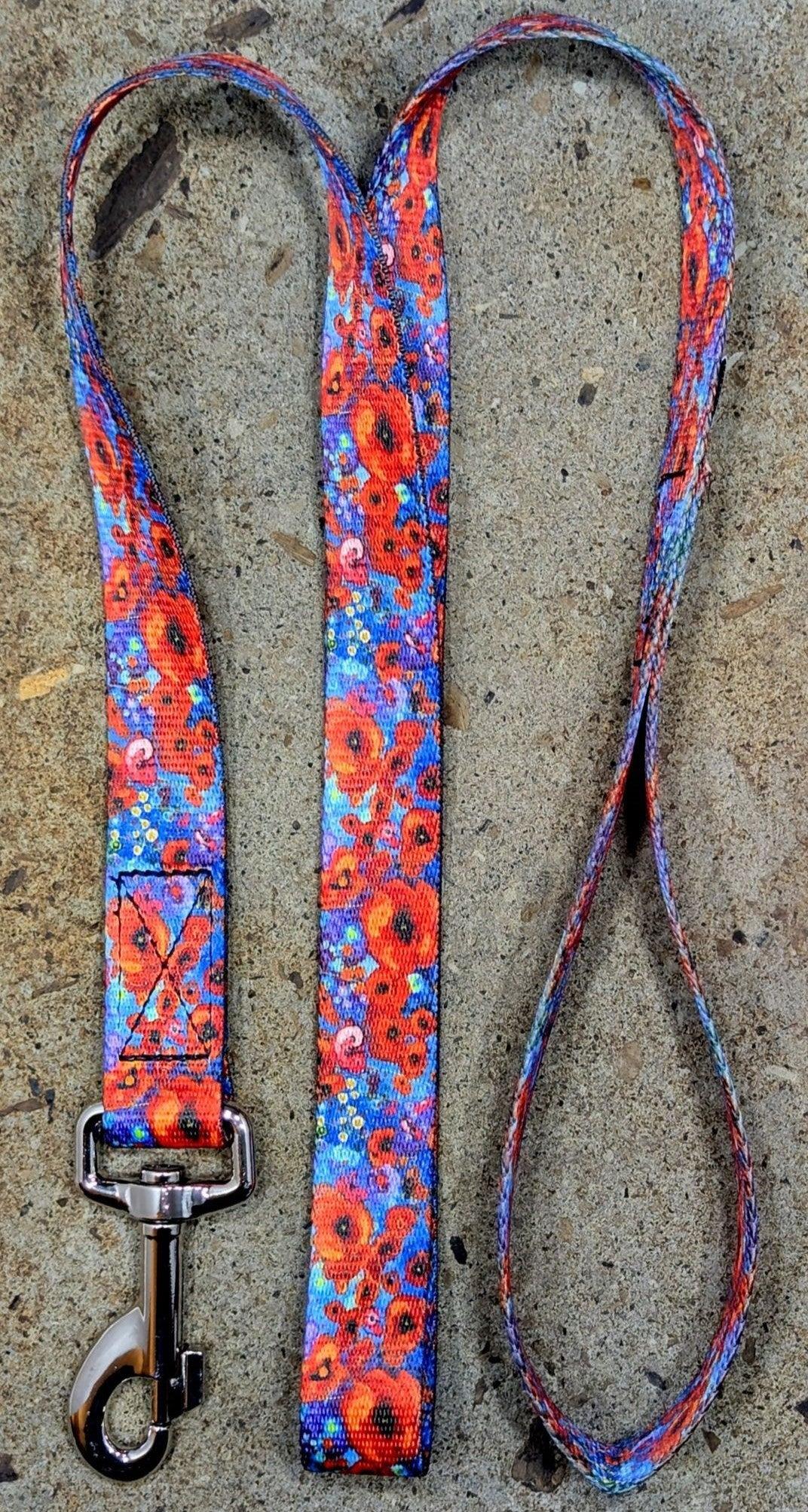 MTN Straps Dog Leash, Fantasia, 4-ft