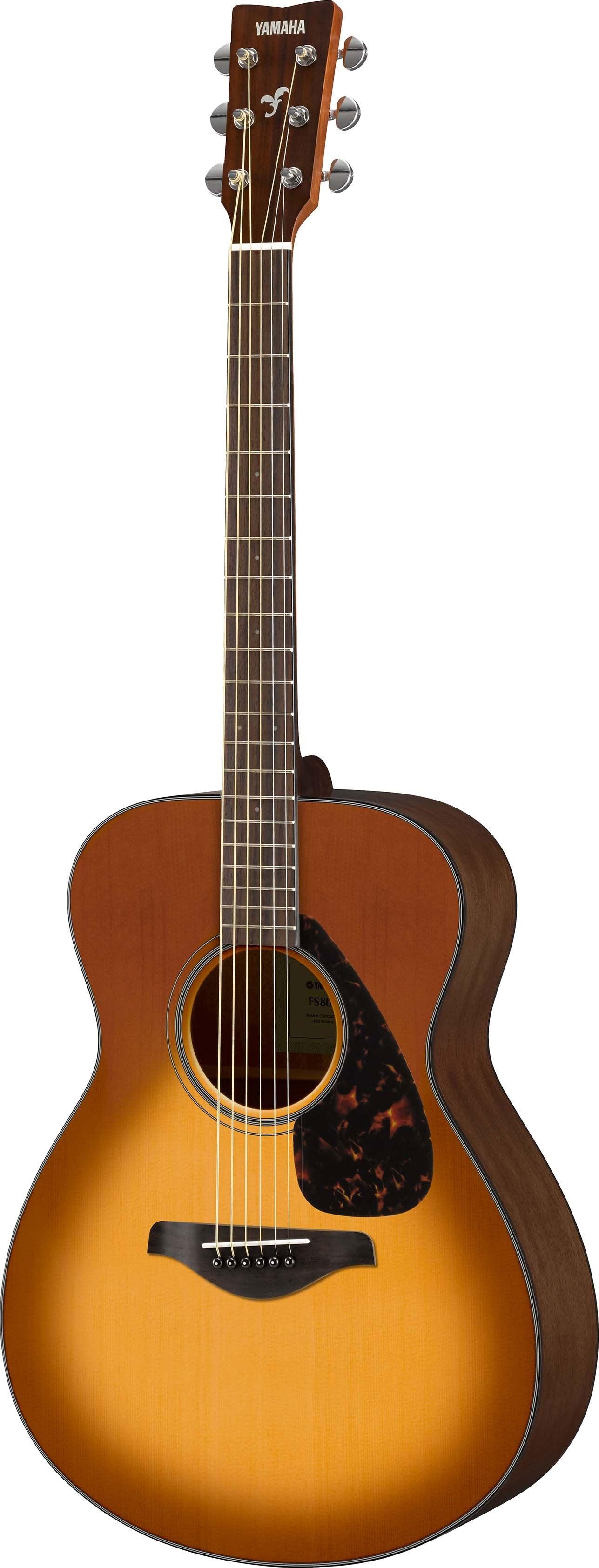 Yamaha FS800 Acoustic Guitar, Sand Burst, 40.19-in x 14.96-in