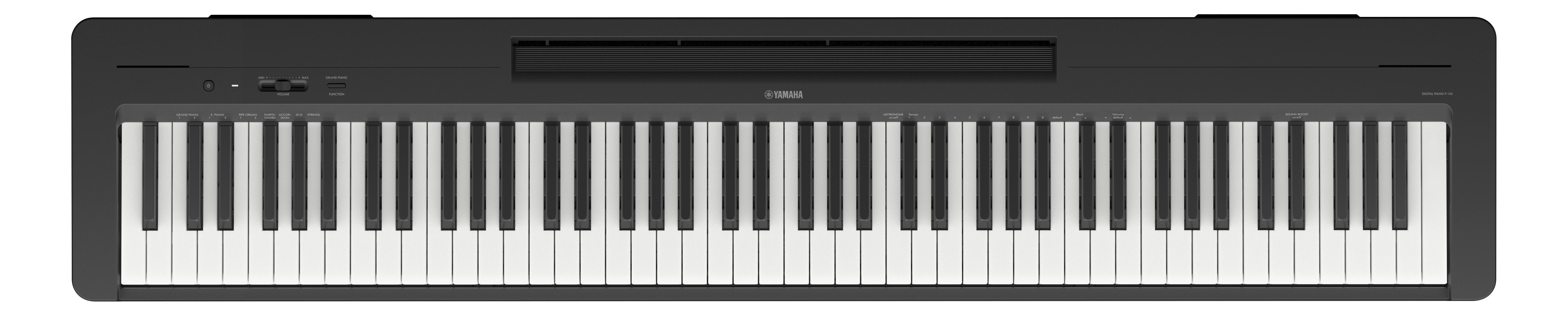 Yamaha P-145 88-Key Digital Piano, Black, 16.6 x 29.5 x 74.7-cm