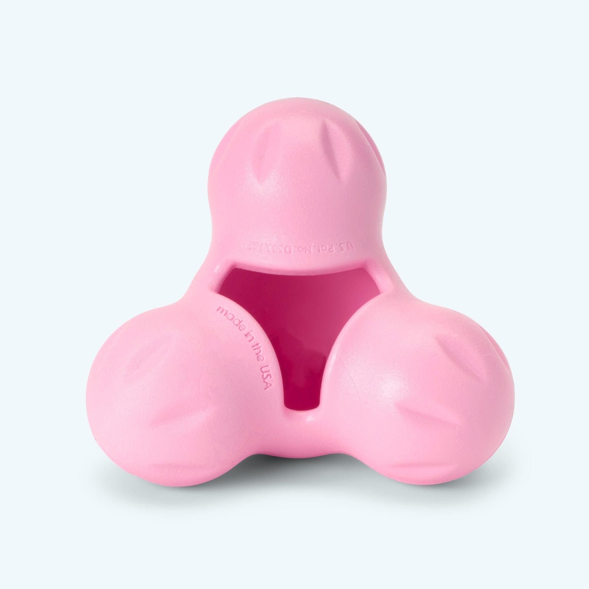 West Paw Zogoflex Tux Dog Toy, Bubblegum, Small