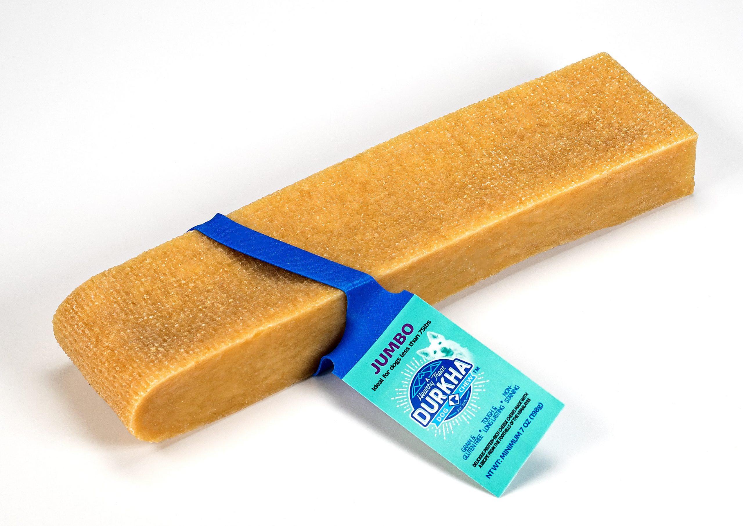 Durkha Dog Chew Himalayan Cheese Chews Dog Treats, Jumbo