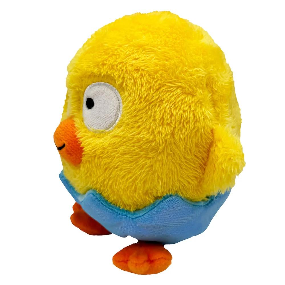 Huxley & Kent Power Plush Chick-a-Dee Dog Toy, Small