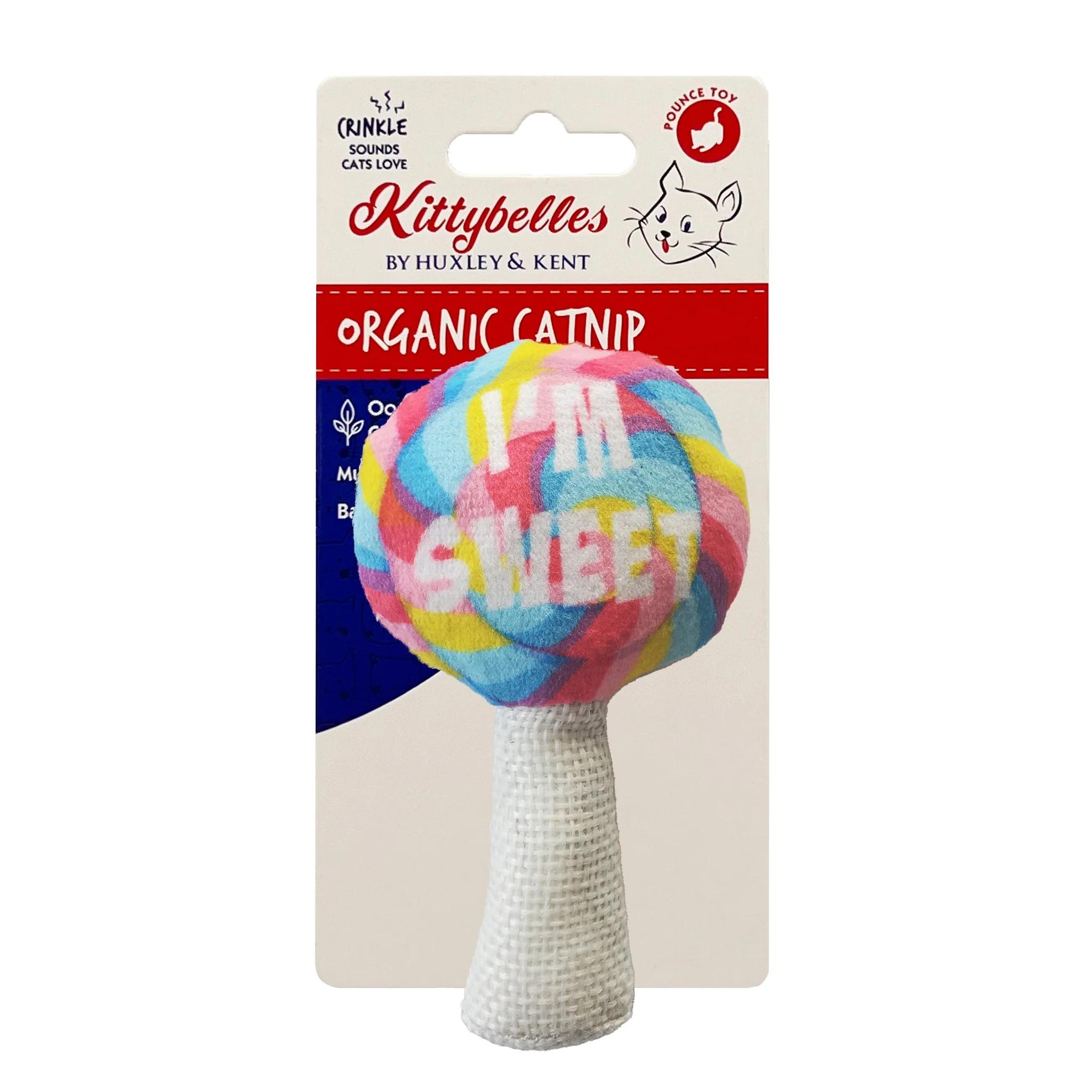 Huxley & Kent Kittybelles I'm Sweet Lollipop Cat Toy