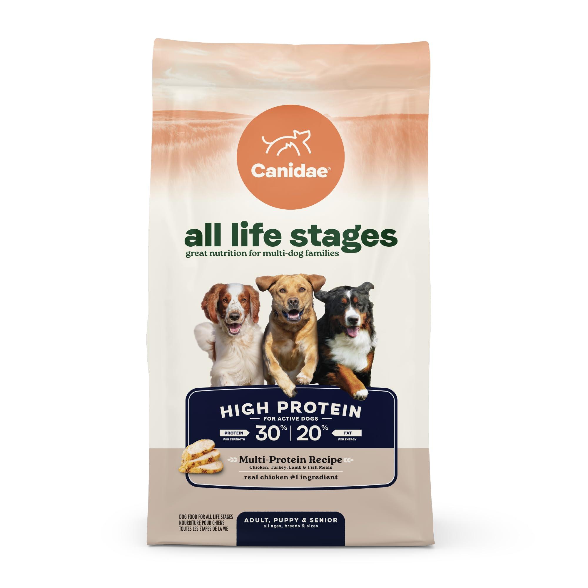 Canidae All Life Stages High Protein Multi-Protein Dry Dog Food, 27-lb