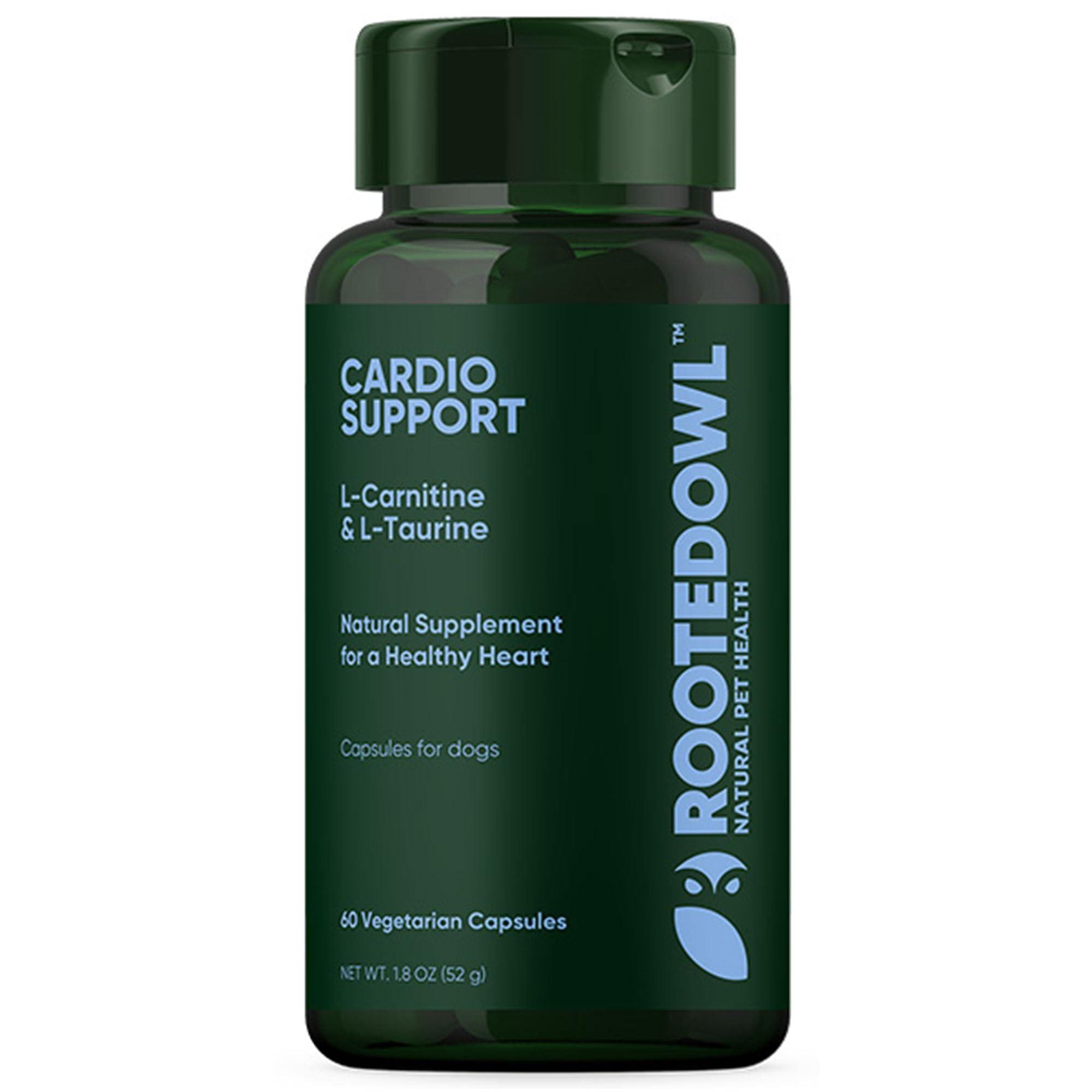 Rooted Owl Cardio Support Capsules Dog & Cat Supplement
