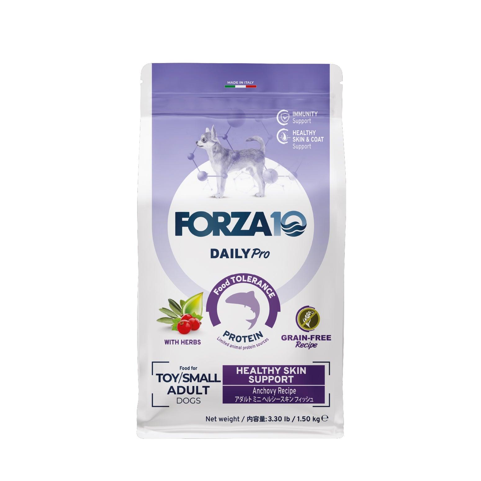 Forza10 Daily Pro Healthy Skin Small Breed Grain-Free Dry Dog Food