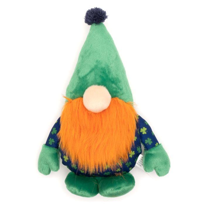 The Worthy Dog Luck O' the Irish Gnome Dog Toy, Green