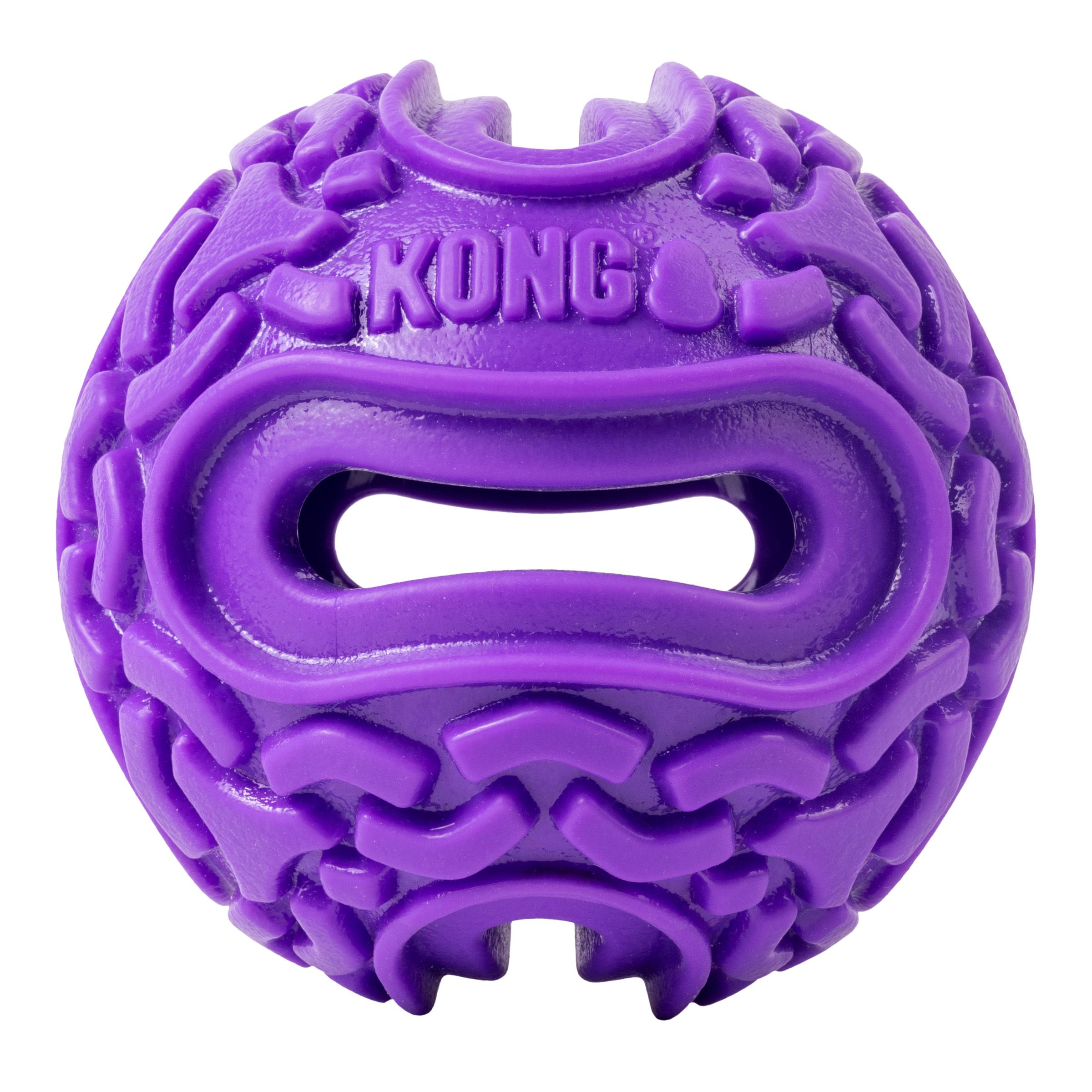KONG Squeezz Flex Ball Dog Toy, Medium/Large