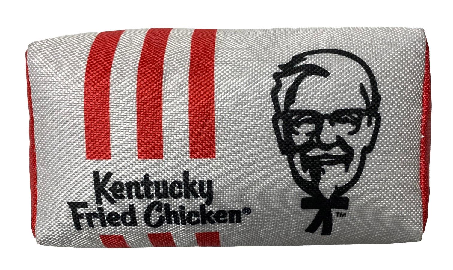 Ethical Spot KFC Chicken Box Plush Dog Toy, 7-in