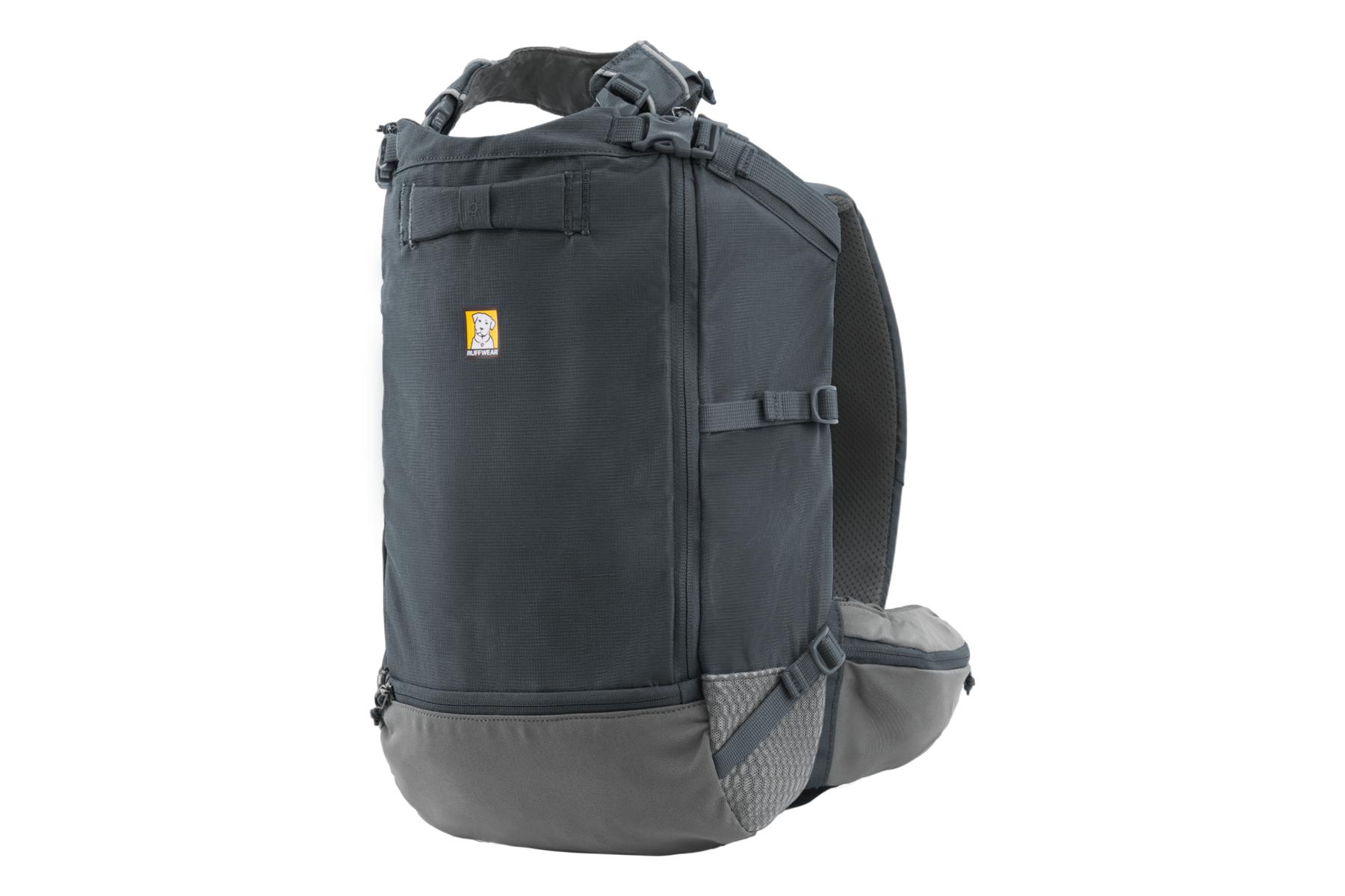 Ruffwear Hitch Hiker Backpack Dog Carrier, Basalt Gray, Small