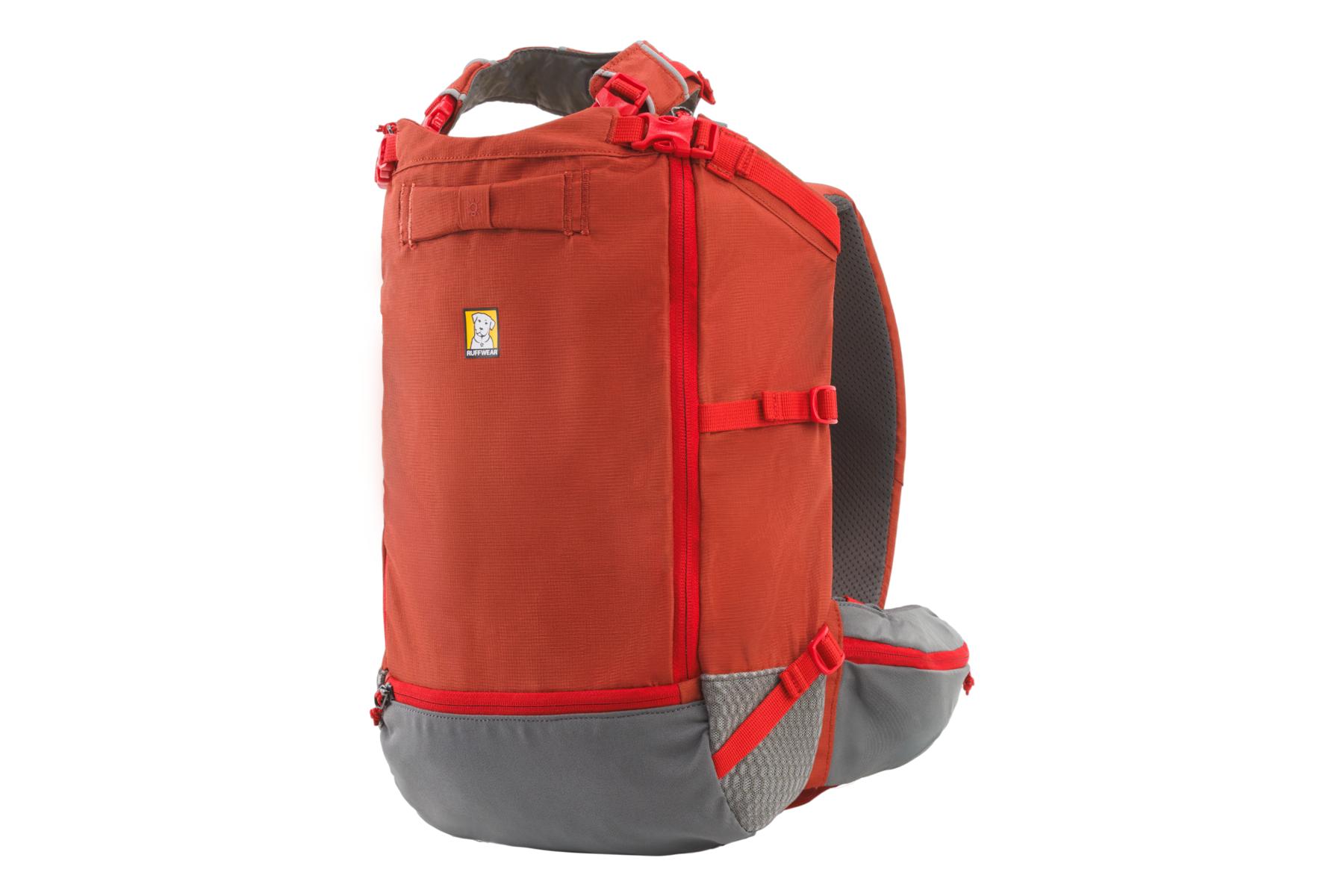 Ruffwear Hitch Hiker Backpack Dog Carrier, Red Clay