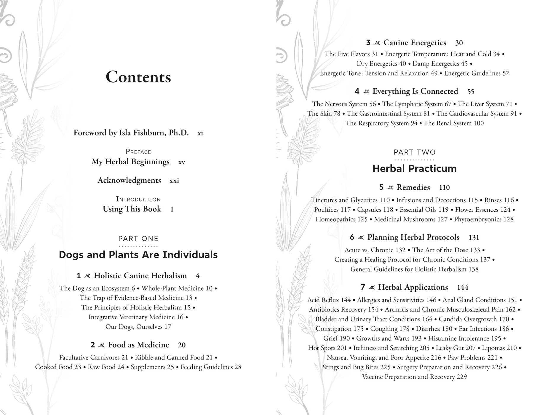 The Herbal Dog: Holistic Canine Herbalism Applications & Practice by Rita Hogan