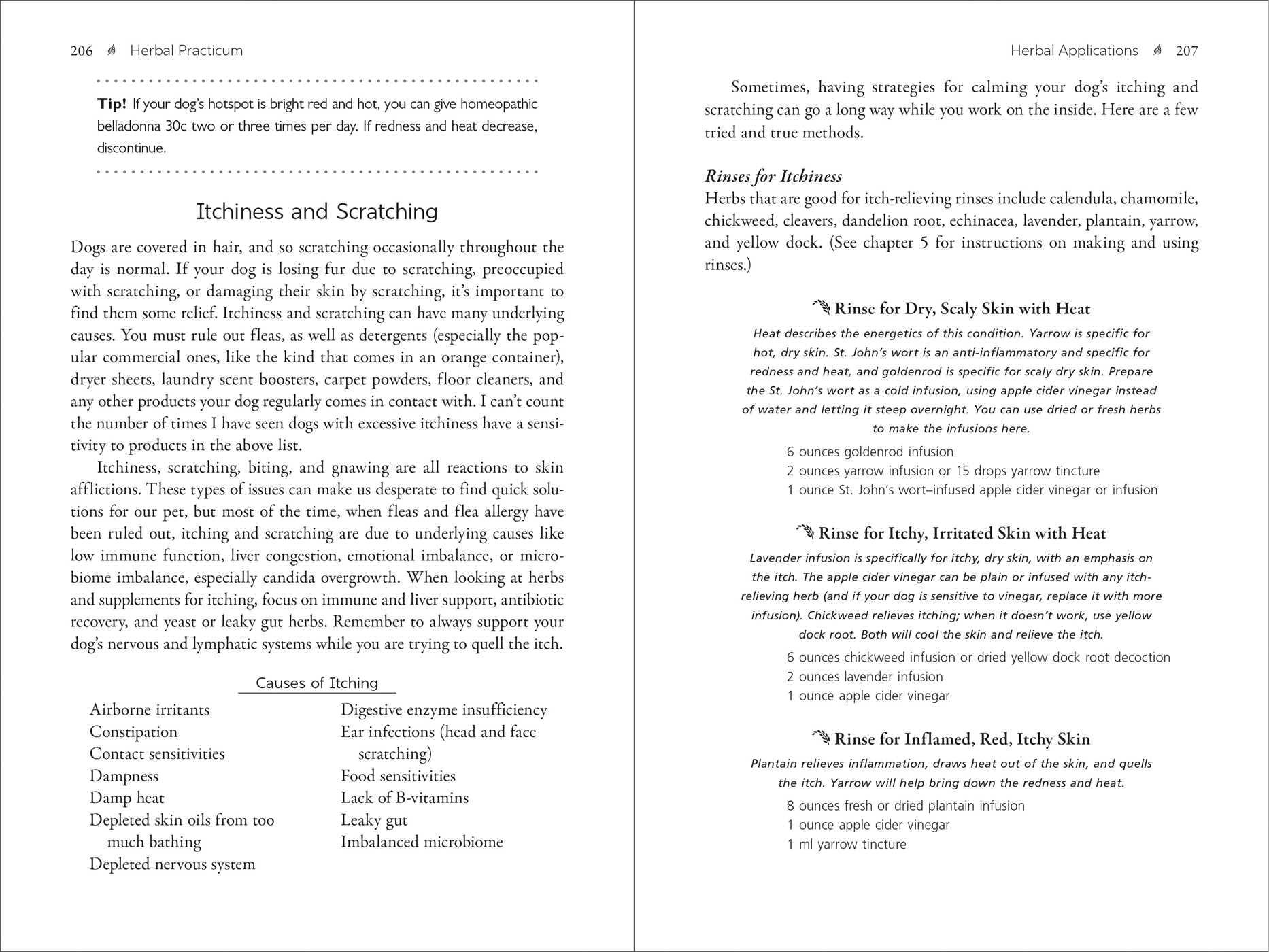 The Herbal Dog: Holistic Canine Herbalism Applications & Practice by Rita Hogan