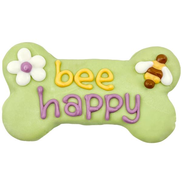 Bosco & Roxy's Bee Happy Bone Dog Treats, 6-in