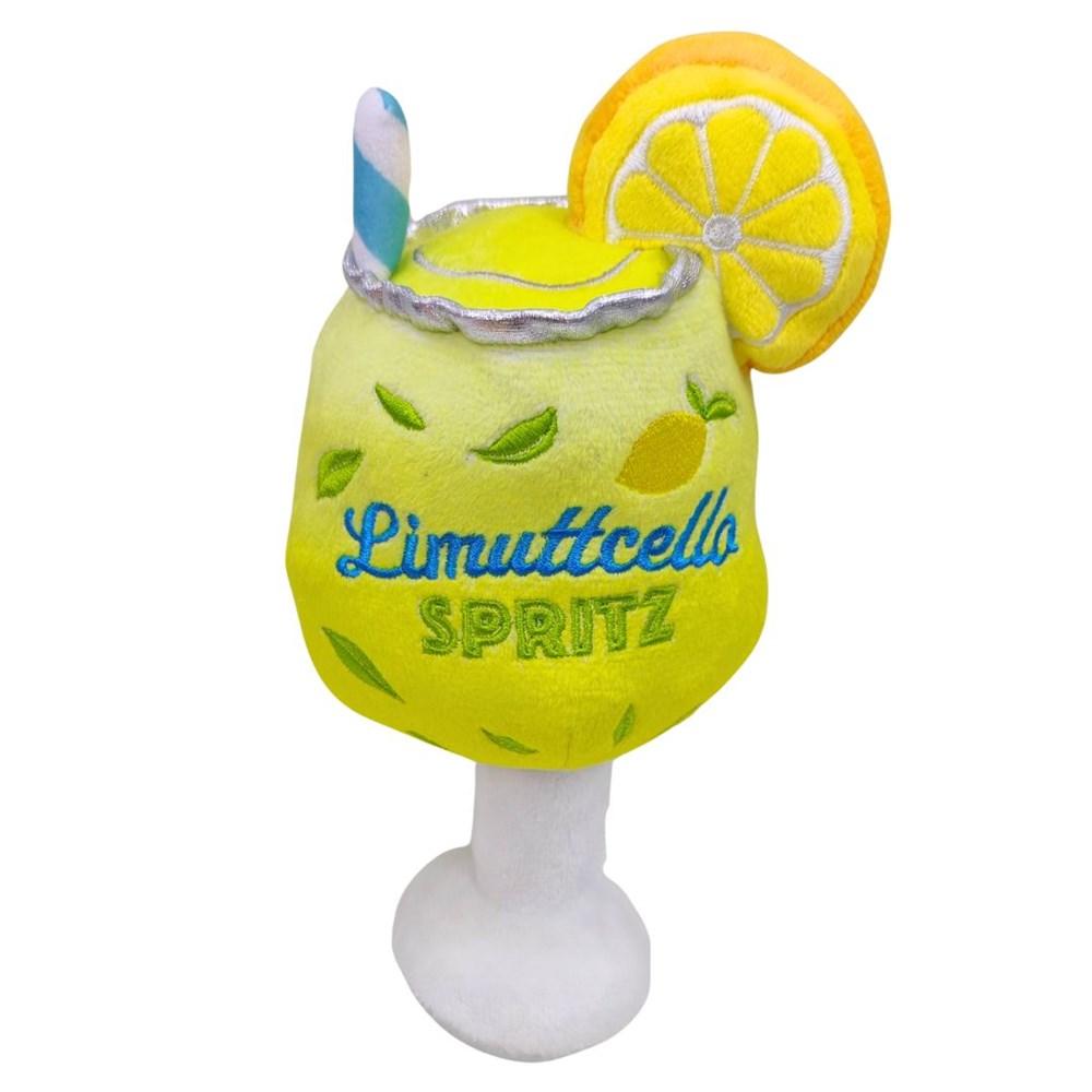 Haute Diggity Dog Limuttcello Spritz Dog Toy, 7 x 2.5 x 5-in