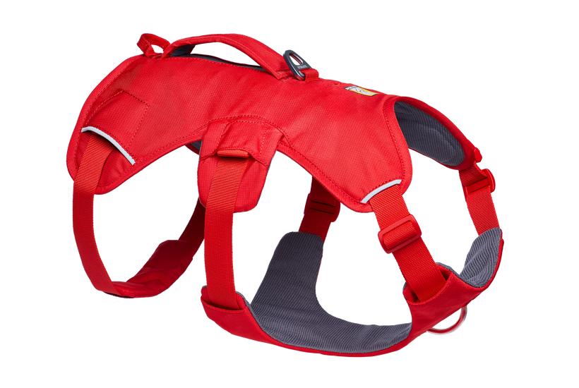 Ruffwear Web Master Harness with Handle for Dogs, Red Canyon, Large/X-Large