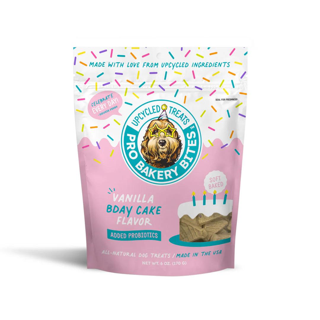 AG-Alchemy Pro Bakery Bites Vanilla Bday Cake Soft Baked Dog Treats, 6-oz
