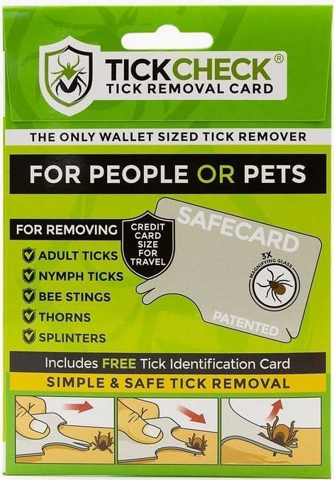 TickCheck TickCheck Wallet Sized Tick Removal Card