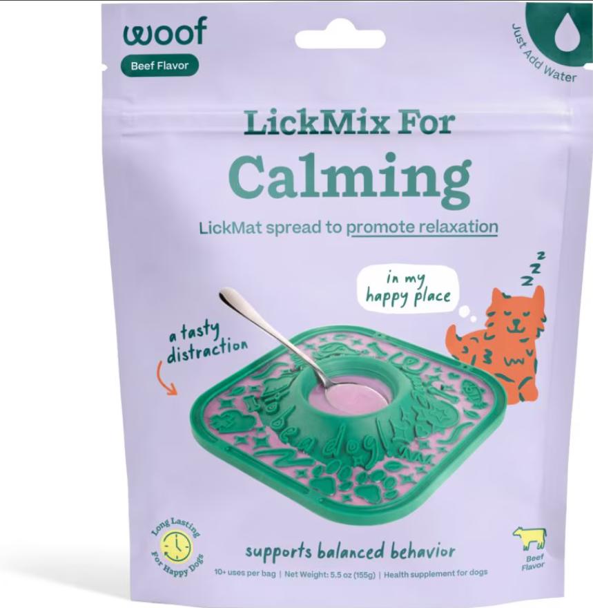 Woof LickMix Calming Dog Treats, 5.5-oz