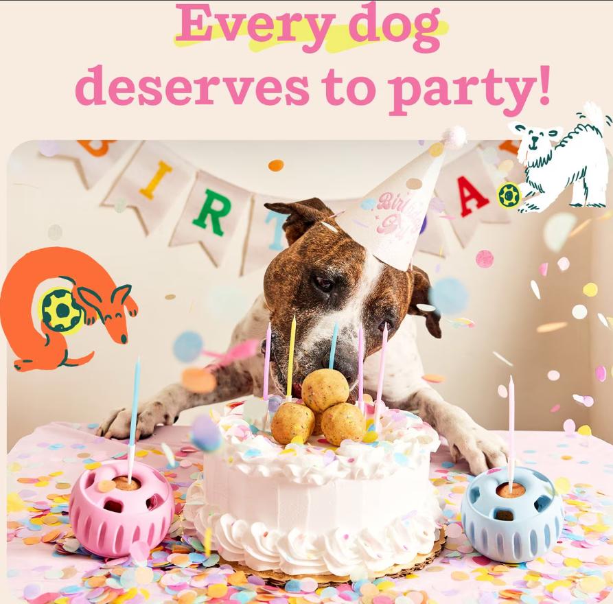 Woof Pupsicle Birthday Pops Dog Treats, Large, 7-count