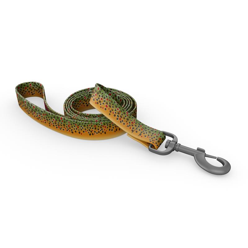 Wingo Outdoors Bowie Dog Leash, Brown Trout 2022