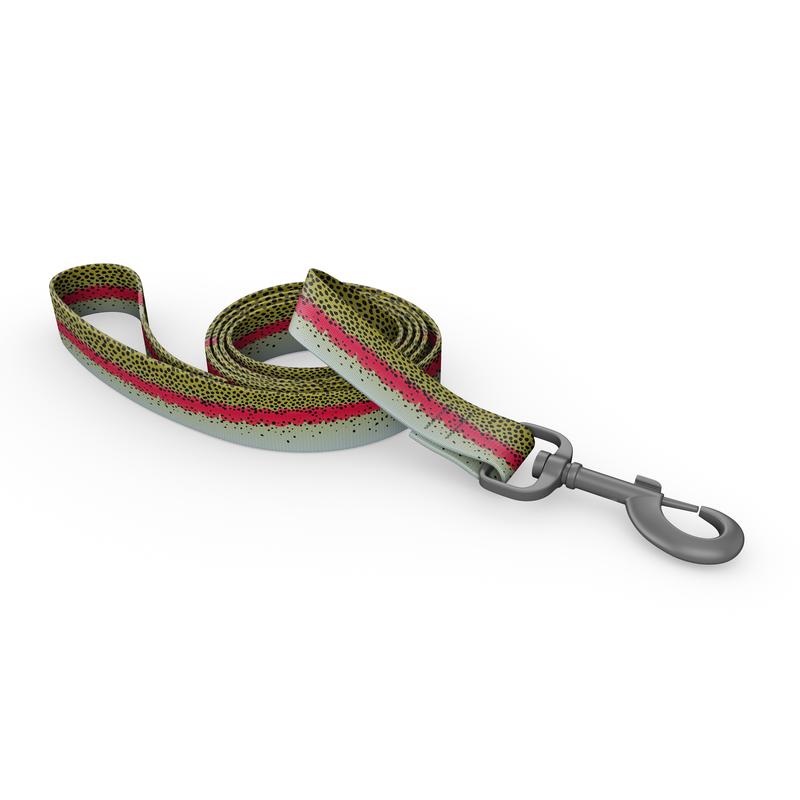 Wingo Outdoors Bowie Dog Leash, Rainbow Trout 2022
