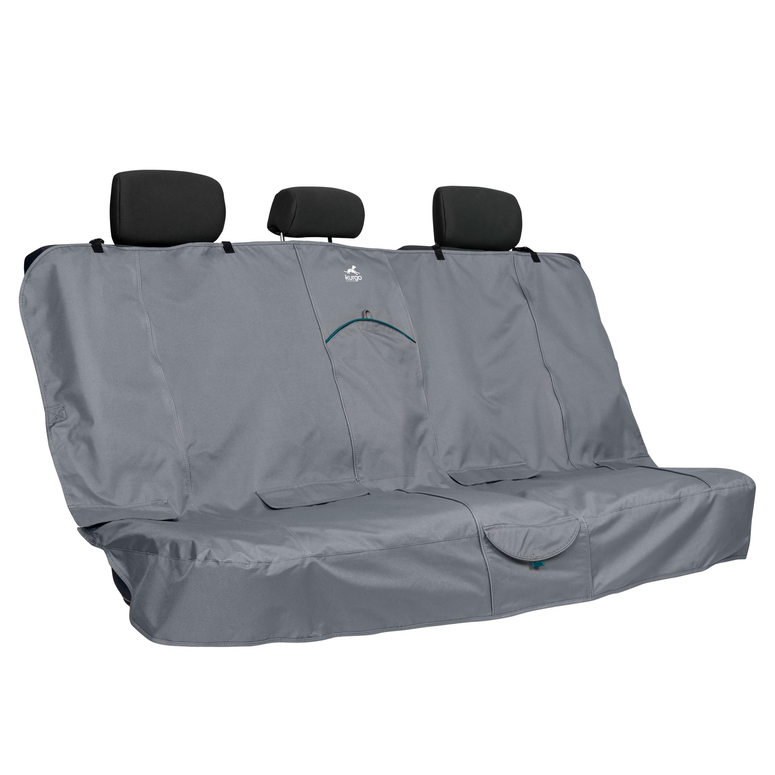 Kurgo Rover Extended Bench Dog Car Seat Cover, Charcoal