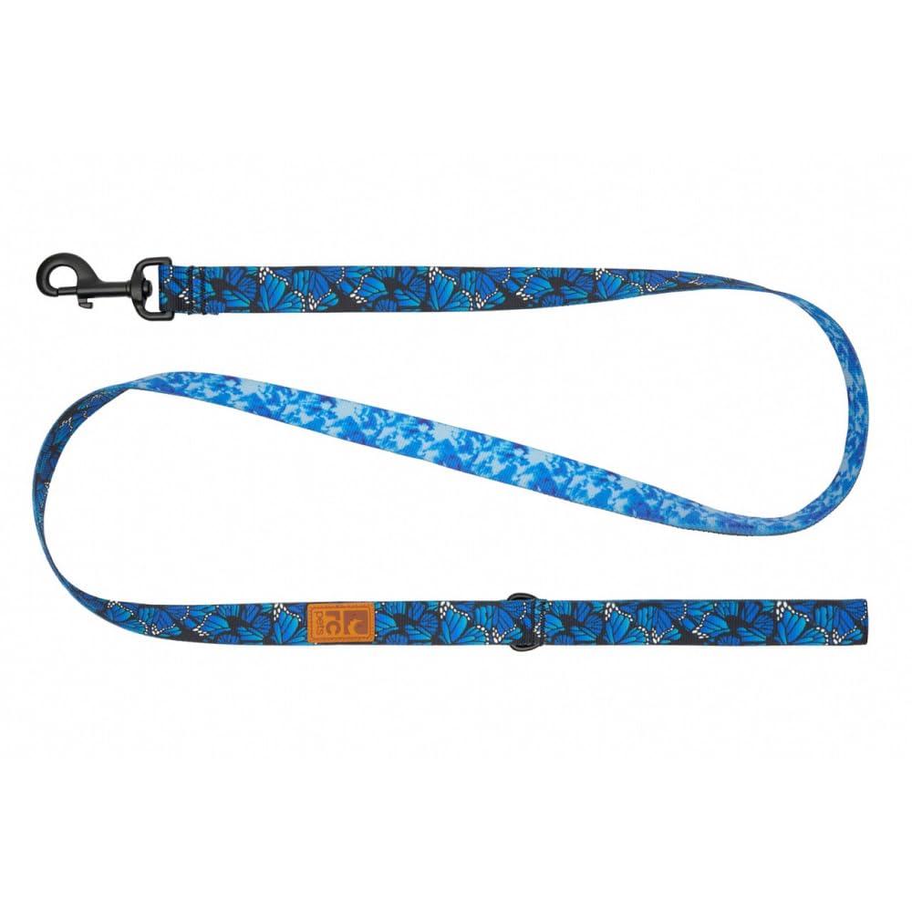 RC Pets Eco Dog Leash, Flutter/Sapphire Haze, 3/4-in x 5-ft