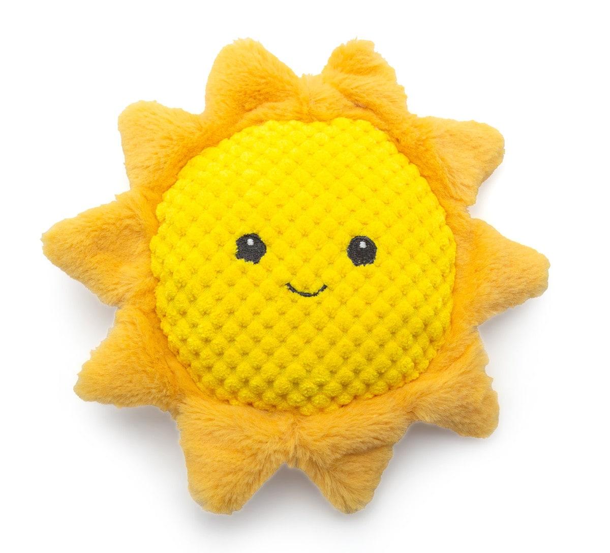 ThoozyPet Sun Plush Dog Toy, 8-in