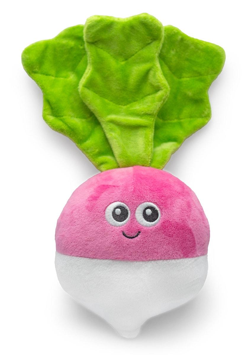 ThoozyPet Turnip Plush Dog Toy, 12-in