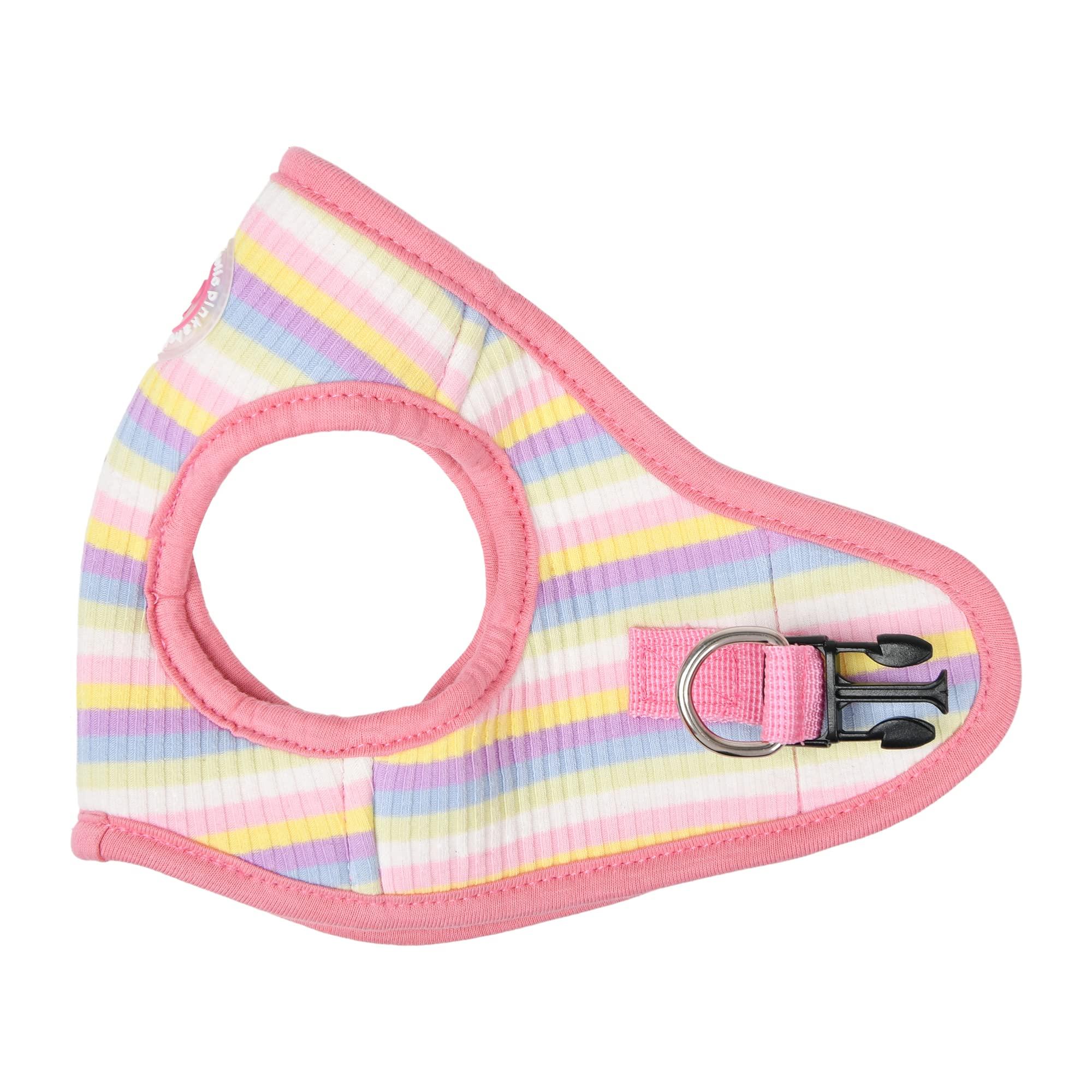 Pinkaholic Maire Step-in Vest Dog Harness, Pink