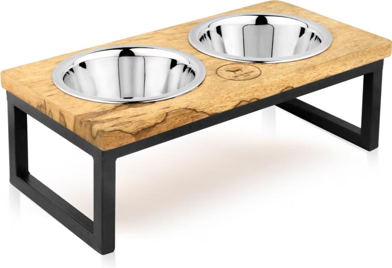 Park Life Designs Hearth & Haven Elevated Pet Bowl, Medium