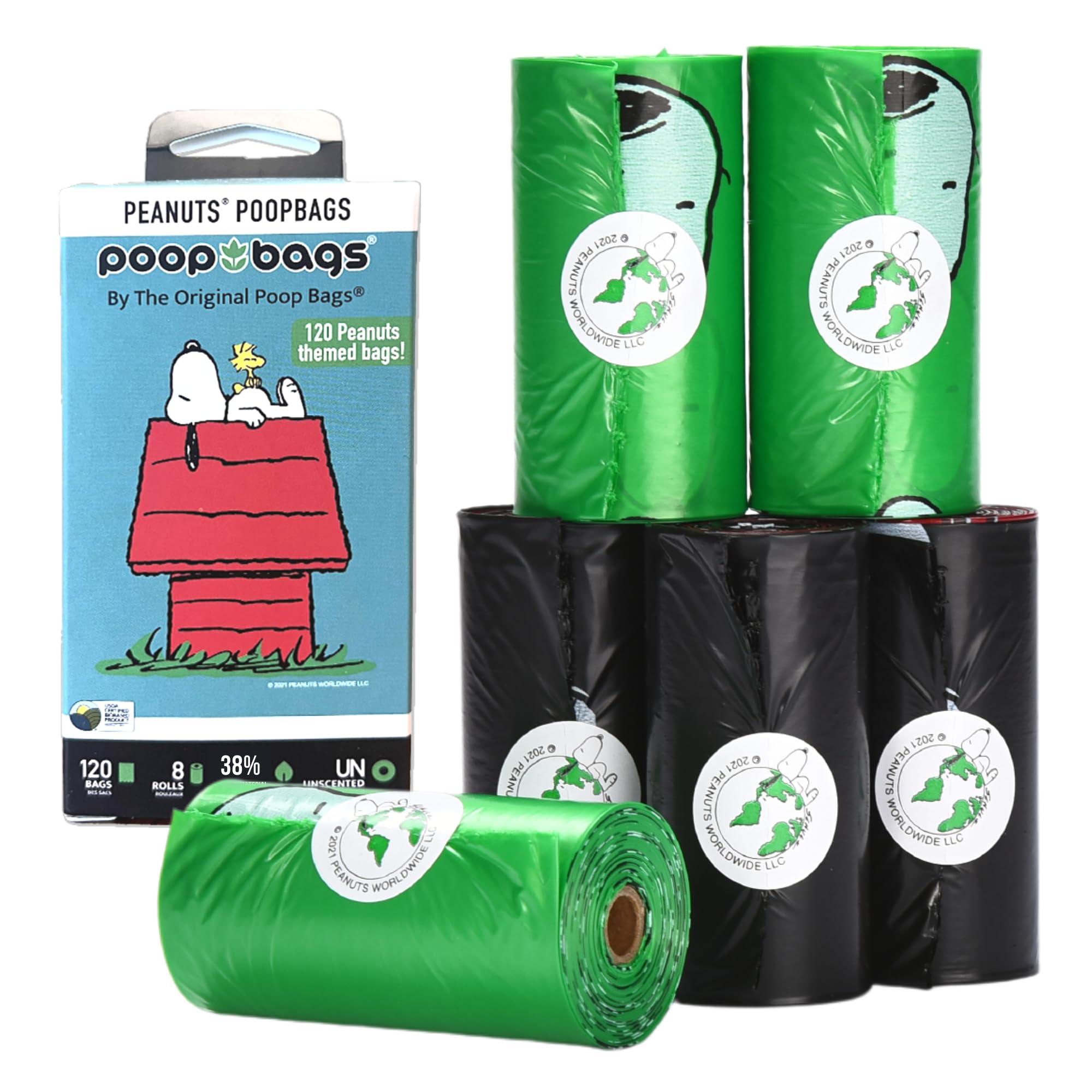 The Original Poop Bags Peanuts Unscented Dog Poop Bags