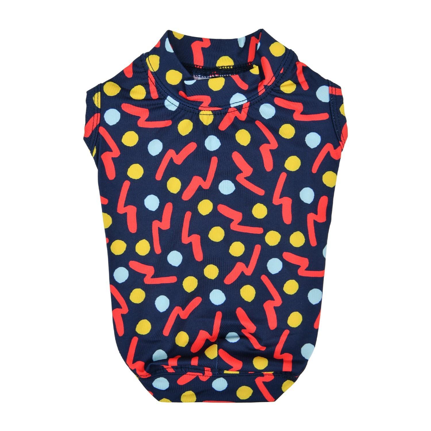 Puppia Fete Dog T-Shirt, Navy, X-Large