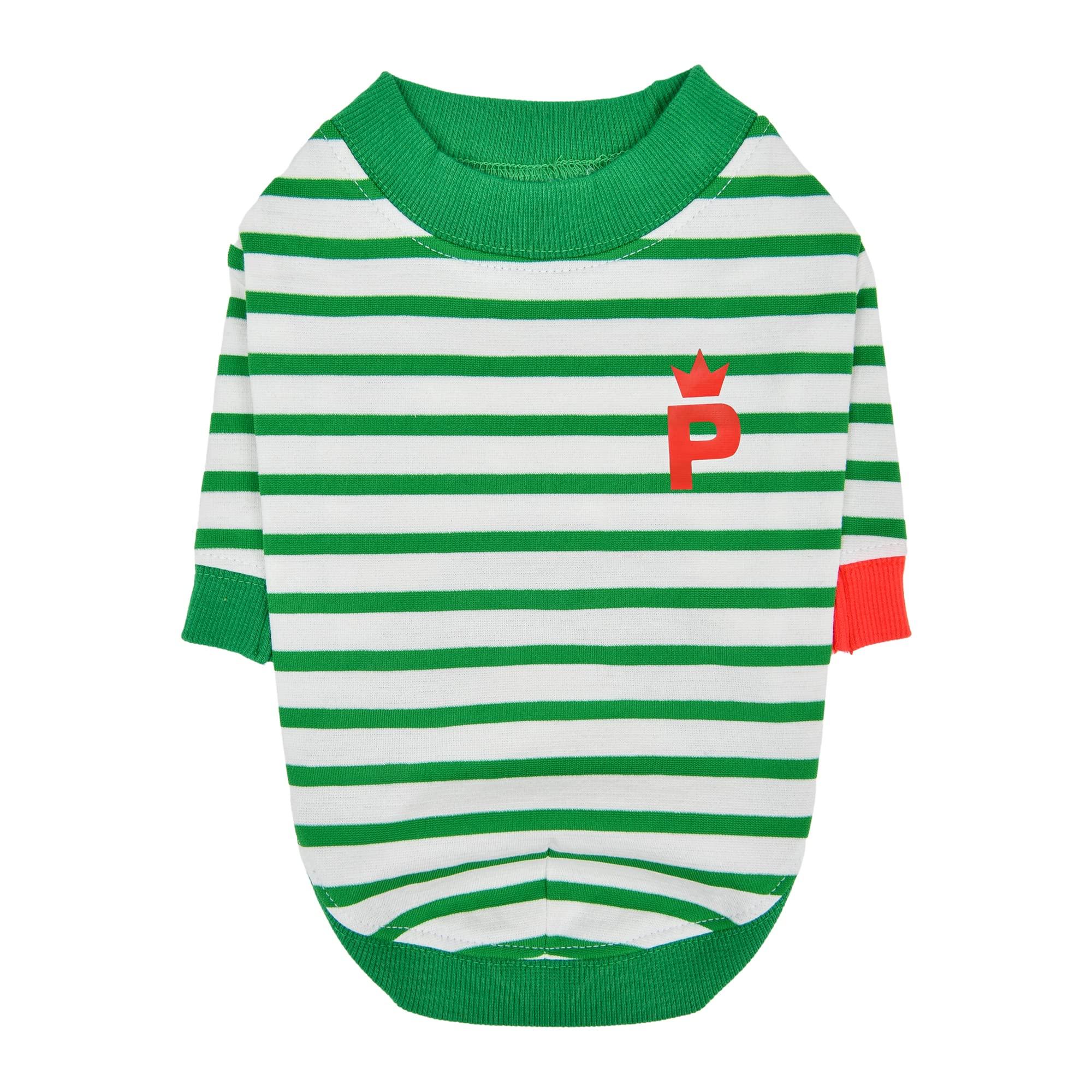 Puppia Mate Dog T-Shirt, Green, Small