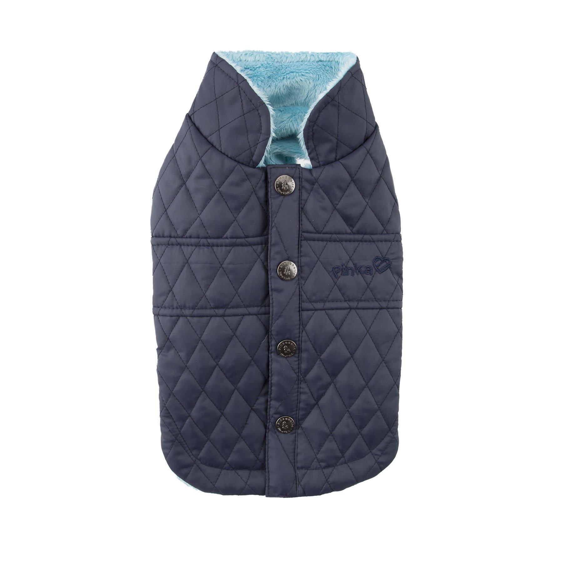 Pinkaholic Jess Dog Vest, Navy, Large