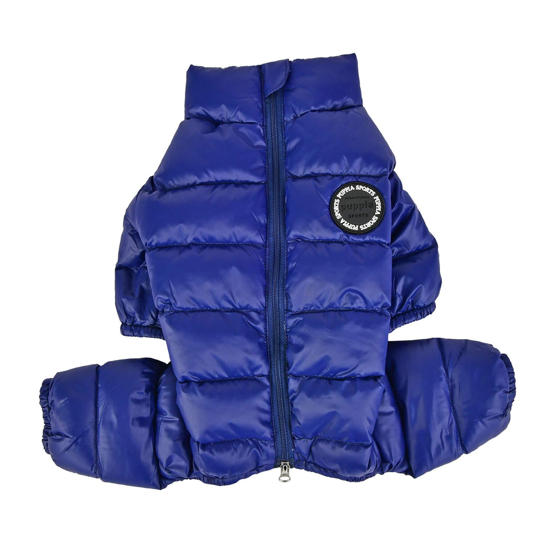 Puppia Ultralight Jumpsuit A for Dogs, Navy, Medium