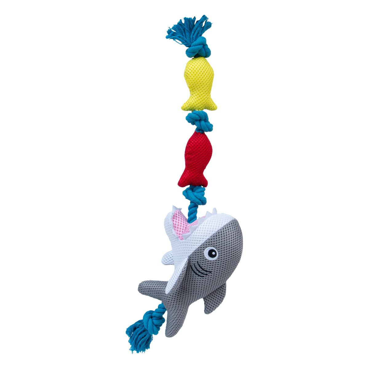Original Territory Shark Floating Tug Dog Toy