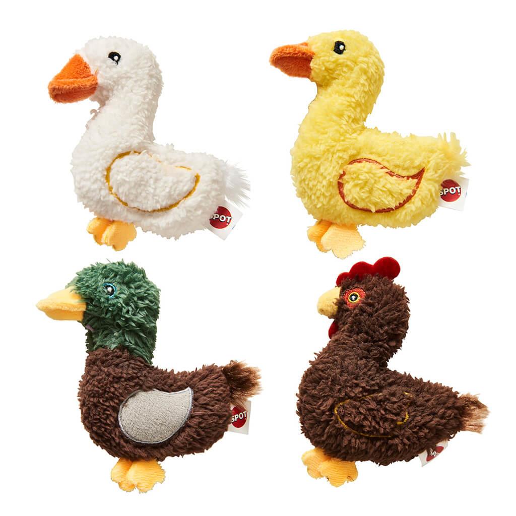 Ethical Spot Love the Earth Barnyard Bird Cat Toy, Assorted