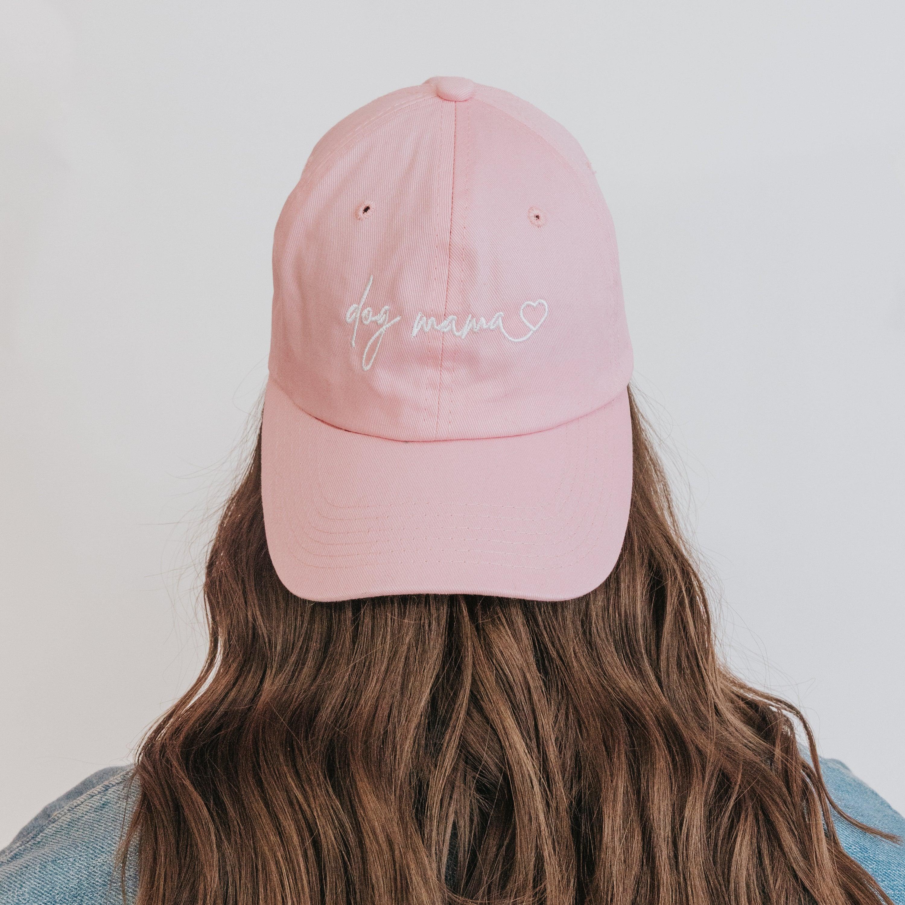 Sassy Woof Dog Mama Hat, Pink, 21-25-in