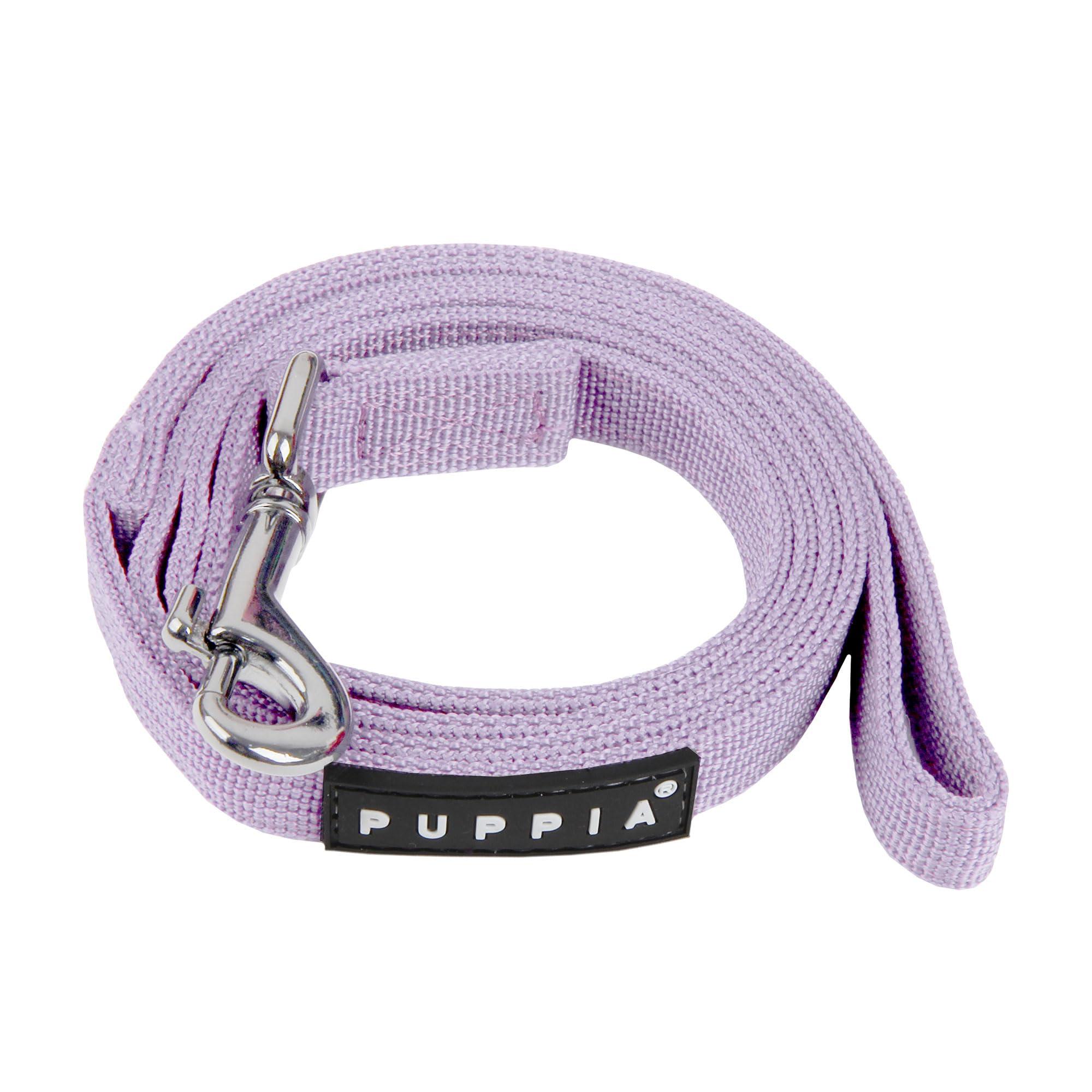 Puppia Two Tone Dog Leash, Violet, Medium