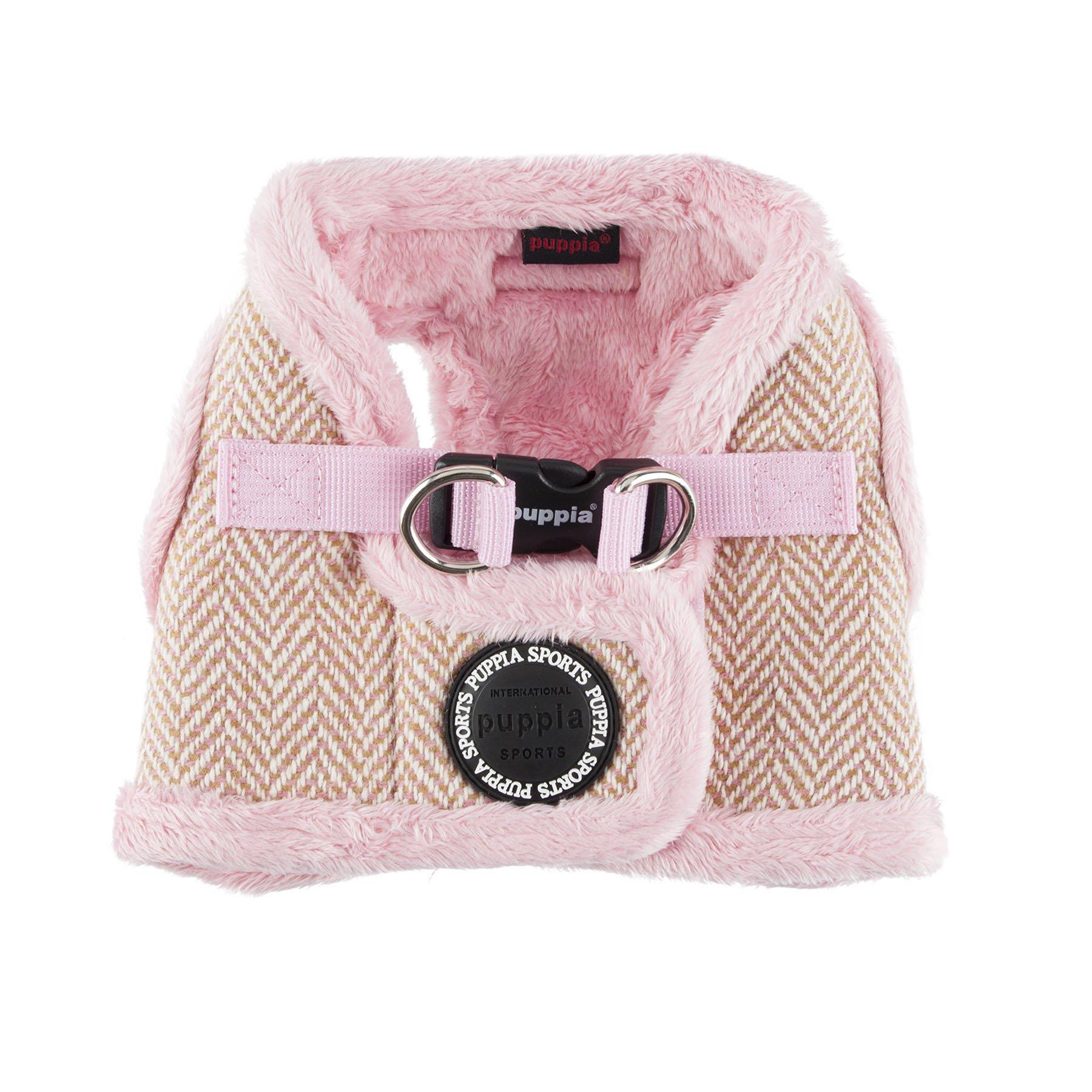 Puppia Witta Harness B for Dogs, Pink